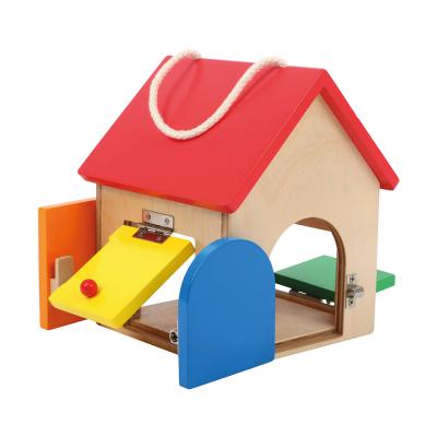 Къща с ключалки, дървена Small Foot