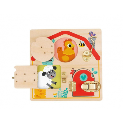 Дъска за манипулиране Отваряне и затваряне на брави и ключалки