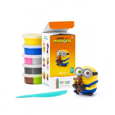 Глина за моделиране  Minions Bob & Tim Hey Clay