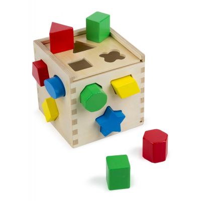 Дървен куб сортер Melissa and Doug