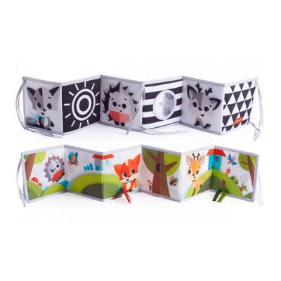 Двустранна книжка-обиколник Double-sided First Book 0м+ TINY LOVE