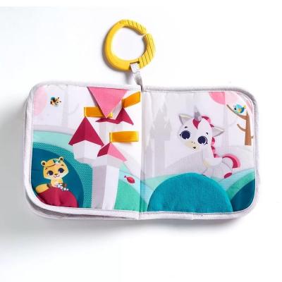 Малки умничета Where Do I Travel Book Tiny Princess (мека книжка) 3м+ TINY LOVE