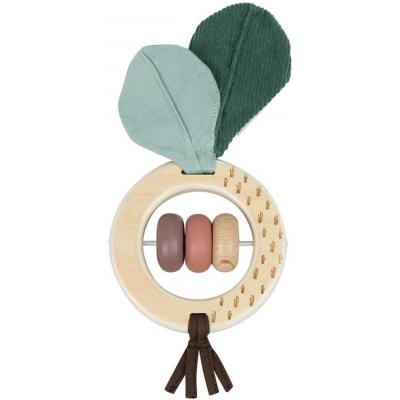 Дървена дрънкалка Цвекло от Еко колекция Garden of Adventures на Tiny Love